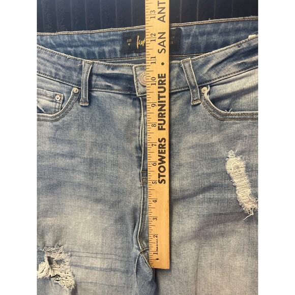 Indigo Rain Women’s Light Wash Distressed Jeans – Size 9/28 - Picture 4 of 5